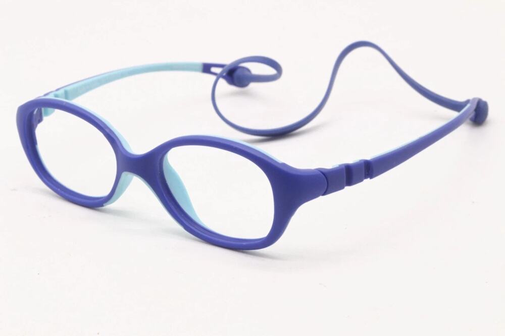 EIGHT TO EIGHTY LITTLE BIT SKY BLUE AUTHENTIC EYEGLASSES 40-14